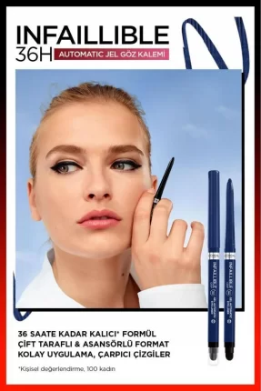 Loreal Paris Infaillible Automatic Jel Göz Kalemi - Mavi