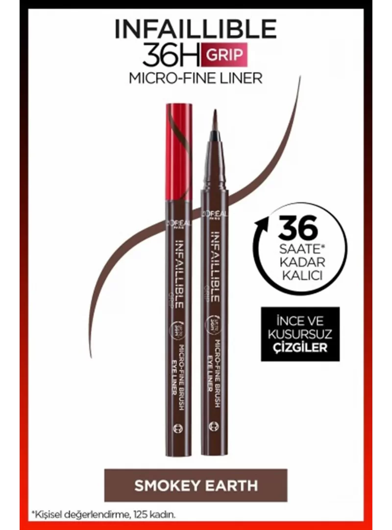 Loreal Paris Infaillible 36H Grip Micro Fine Eyeliner 03 ANCIENT ROSE -Pembe-