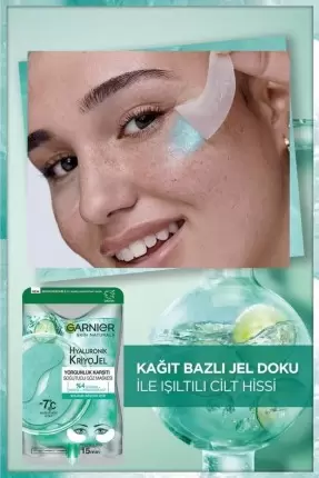 Garnier Hyaluronik Kriyojel Yorgunluk Karşıtı Soğutucu Göz Maskesi 5 gr