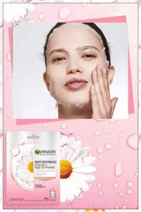 Garnier Nem Bombası Dinlendirici Kağıt Maske 28 gr