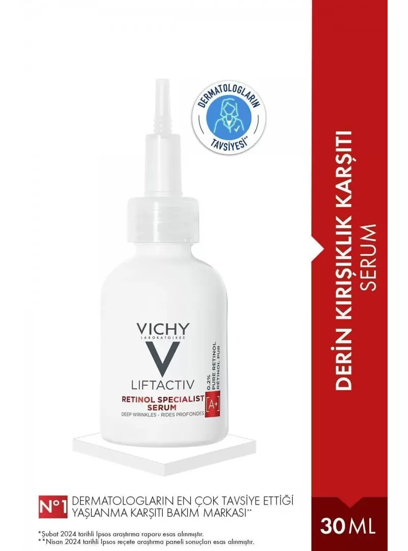 Vichy Liftactiv Retinol Specialist Derin Kırışıklık Karşıtı Serum 30ml