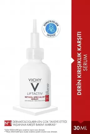 Vichy Liftactiv Retinol Specialist Derin Kırışıklık Karşıtı Serum 30ml