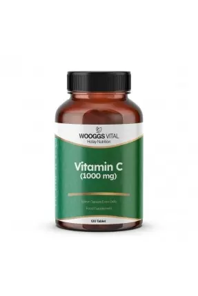 Wooggs Vital Vitamin C (1000 mg) Takviye Edici Gıda 120 Tablet