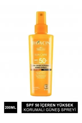 Bioxcin Sun Care Tüm Ciltler İçin Güneş Spreyi Spf 50+ 200 ml