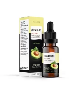 Asia's Dreams Avokado Soğuk Sıkım Yağ 20ml