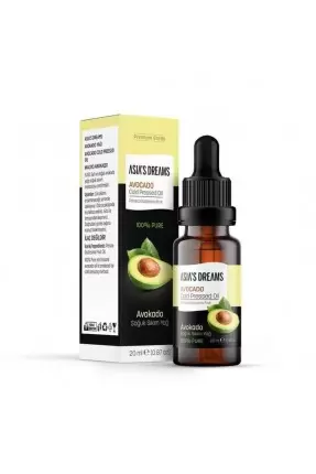 Asia's Dreams Avokado Soğuk Sıkım Yağ 20ml