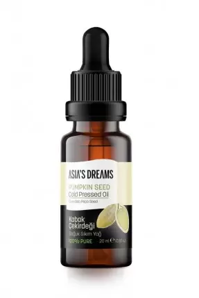 Asia's Dreams Kabak Çekirdeği Soğuk Sıkım Yağ 20ml