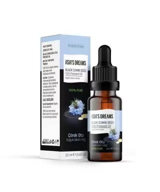 Asia's Dreams Çörek Otu Soğuk Sıkım Yağ 20ml