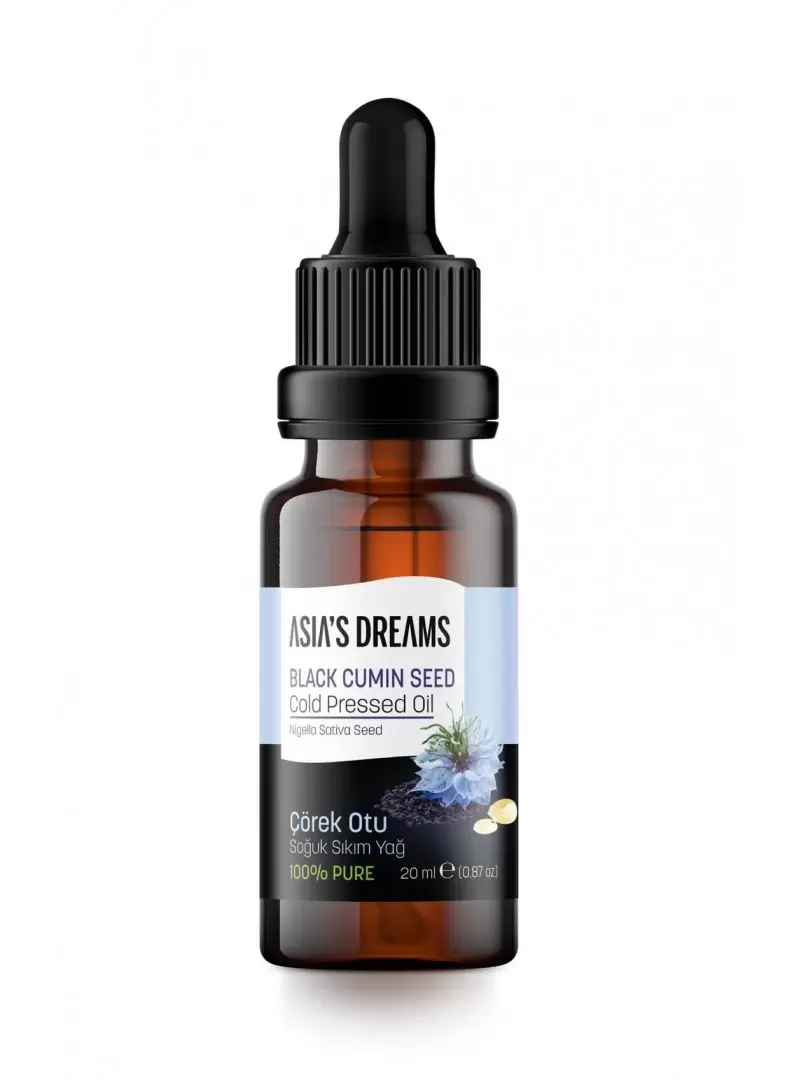 Asia's Dreams Çörek Otu Soğuk Sıkım Yağ 20ml