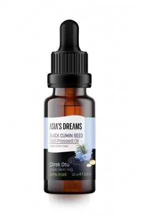 Asia's Dreams Çörek Otu Soğuk Sıkım Yağ 20ml