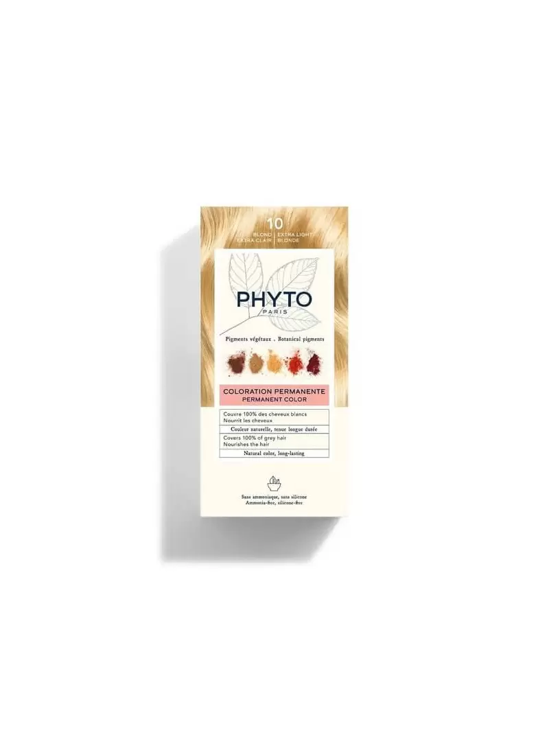 Phyto Color Bitkisel Saç Boyası 10 - Çok Açık Sarı