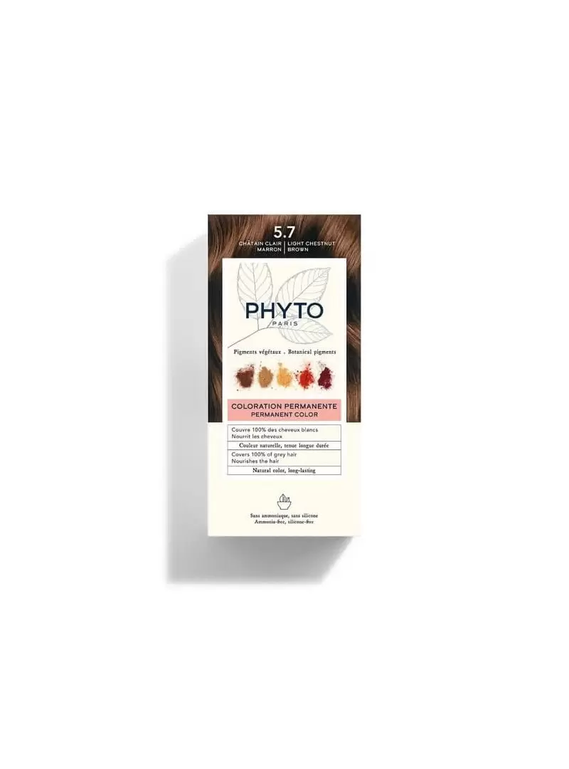 Phyto Color Bitkisel Saç Boyası - 5.7 Açık Kestane Bakır