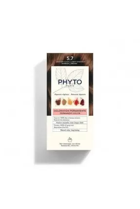 Phyto Color Bitkisel Saç Boyası - 5.7 Açık Kestane Bakır