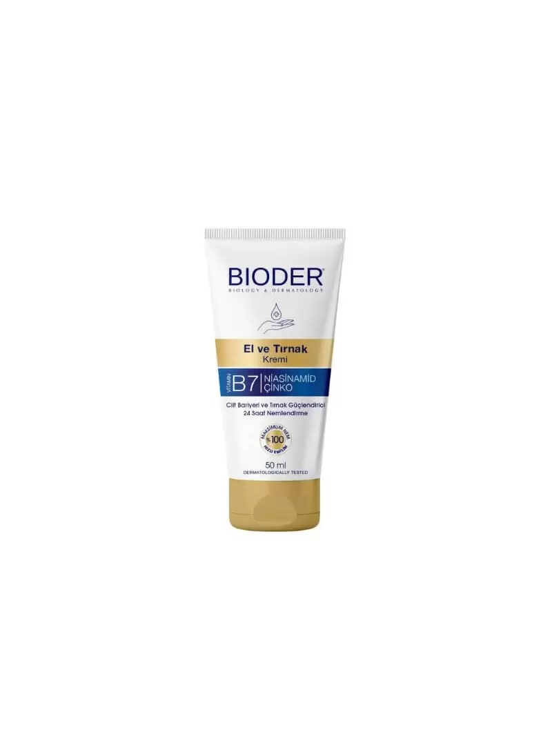 Bioder El ve Tırnak Kremi 50 ml