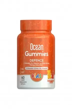 Ocean Gummies Defence Kids 60 Yumuşak Tablet