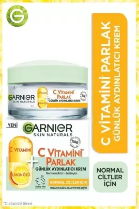 Garnier C Vitamini Parlak Günlük Aydınlatıcı Krem 50 ml