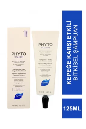 Phyto Phytosquam Intense 125ml Kepeğe Karşı Etkili Yoğun Düzenleyici Şampuanı