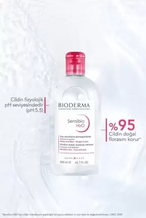 Bioderma Sensibio H2O Cilt ve Makyaj Temizleme Misel Suyu 100 ml