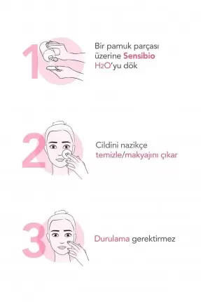 Bioderma Sensibio H2O Cilt ve Makyaj Temizleme Misel Suyu 100 ml