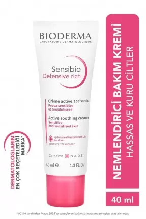 Bioderma Sensibio Defensive Rich Cream 40 ml