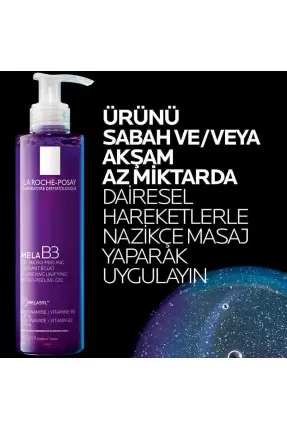 La Roche Posay Mela B3 Micro Peeling Gel - Koyu Leke Karşıtı Temizleme Jeli 200 ml