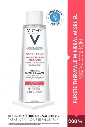 Vichy Purete Thermale Solution Micellaire Mineral Misel Su 200 ml
