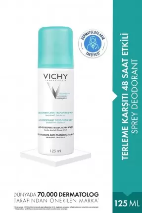 Vichy Deo Anti-Transpirant-Terleme Karşıtı Deodorant 125ml