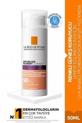 La Roche Posay Anthelios Pigment Correct Spf 50+ Medium Güneş Sonrası Renkli Form 50 ml