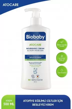 Biobaby Atocare Besleyici Krem 500 ml