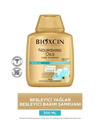 Bioxcin Besleyici Yağlar Bakım Şampuanı 300 ml - Kuru&Yıpranmış Saçlar