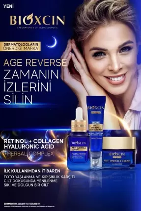 Bioxcin Age Reverse Kırışıklık Karşıtı Gece Göz Kremi 15 ml