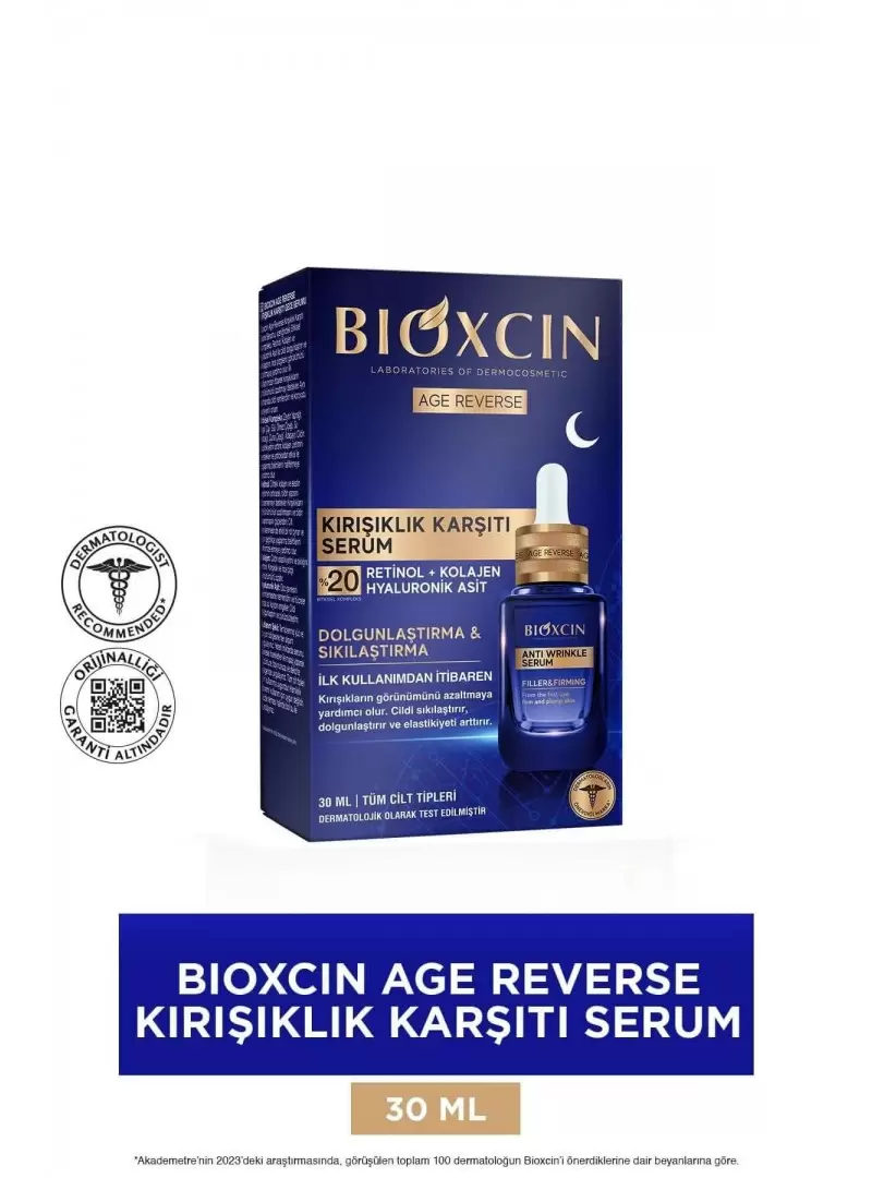 Bioxcin Age Reverse Kırışıklık Karşıtı Serum 30 ml