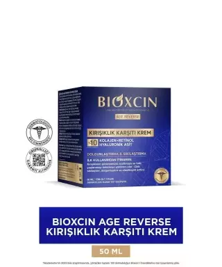 Bioxcin Age Reverse Kırışıklık Karşıtı Krem 50 ml