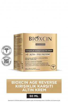 Bioxcin Age Reverse Kırışıklık Karşıtı Altın Krem 50 ml