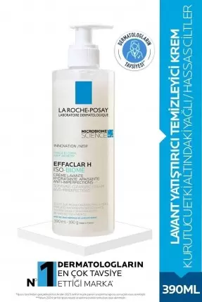 La Roche Posay Effaclar H Iso-Biome Lavant Temizleyici Krem 390 ml