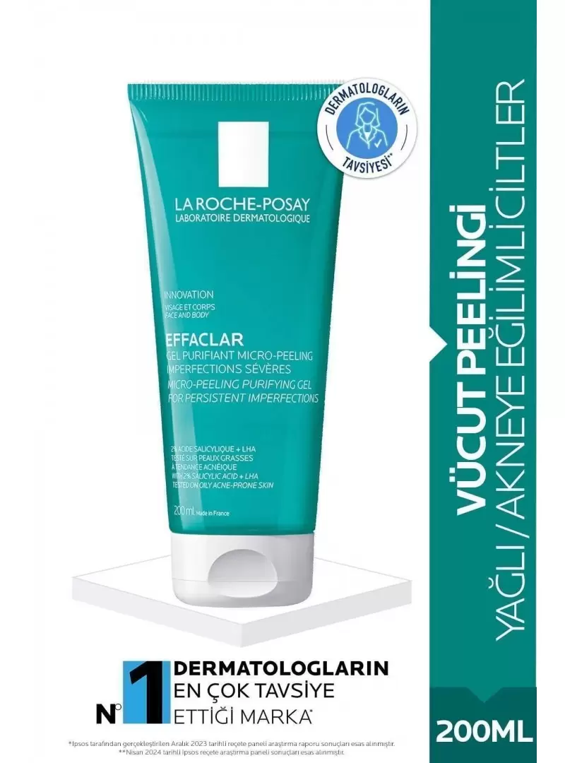 La Roche Posay Effaclar Mikro Peeling Jel 200 ml