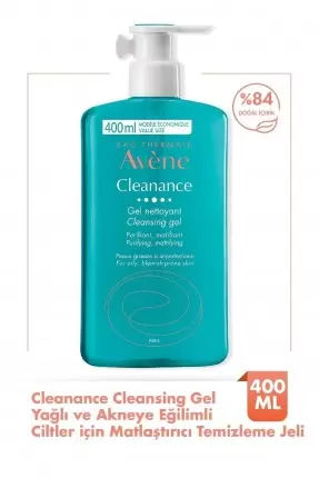 Avene Cleanance Gel Nettoyant 400 ml