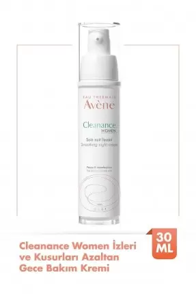 Avene Cleanance Women Smoothing Night Cream 30 ml