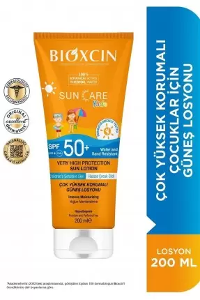 Bioxcin Sun Care Çocuklar için Güneş Losyonu SPF 50+ 200 ml