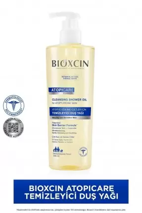 Bioxcin Atopicare Atopiye Eğilimli Ciltler İçin Temizleyici Duş Yağı 500 ml