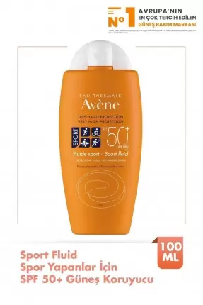 Avene Spf 50 Fluide Sport Güneş Koruyucu Krem 100 ml