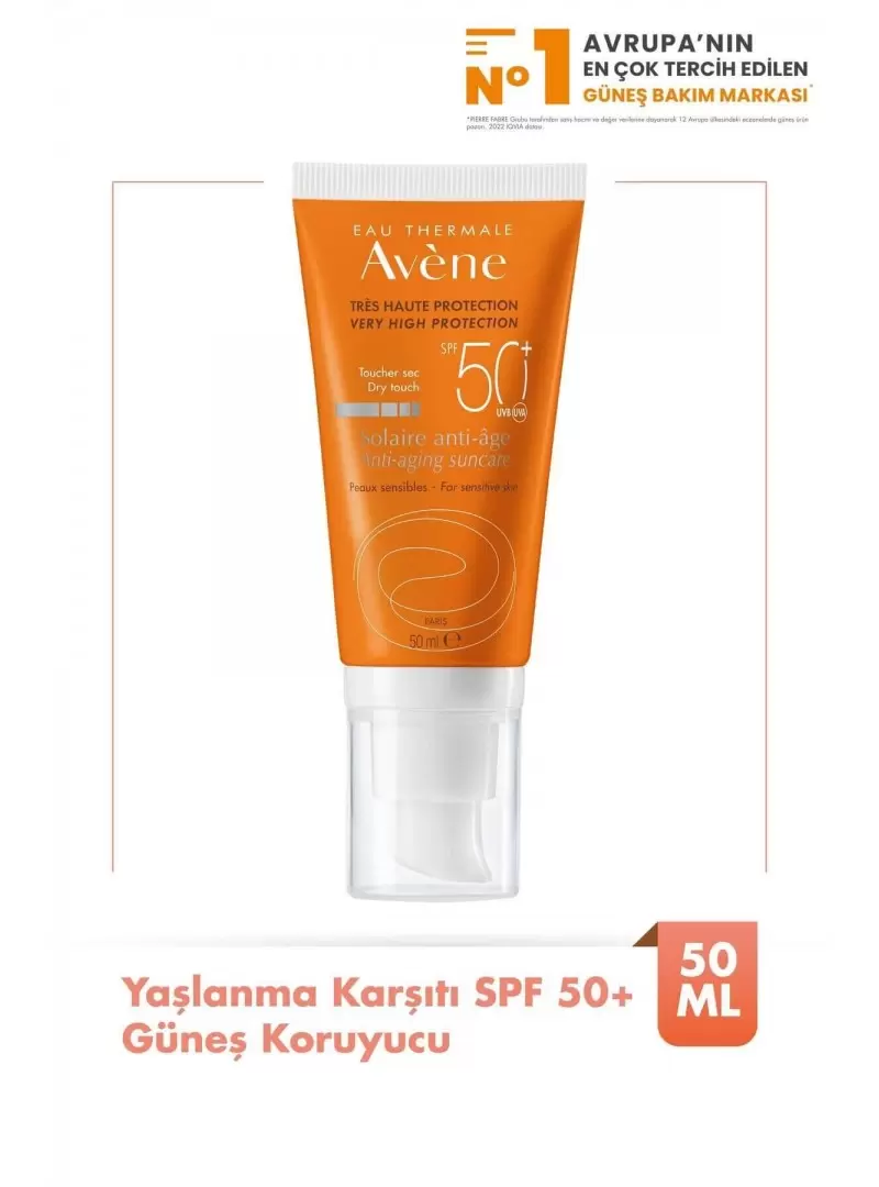 Avene SPF 50+ Anti Age 50 ml Yaşlanma Karşıtı Güneş Kremi