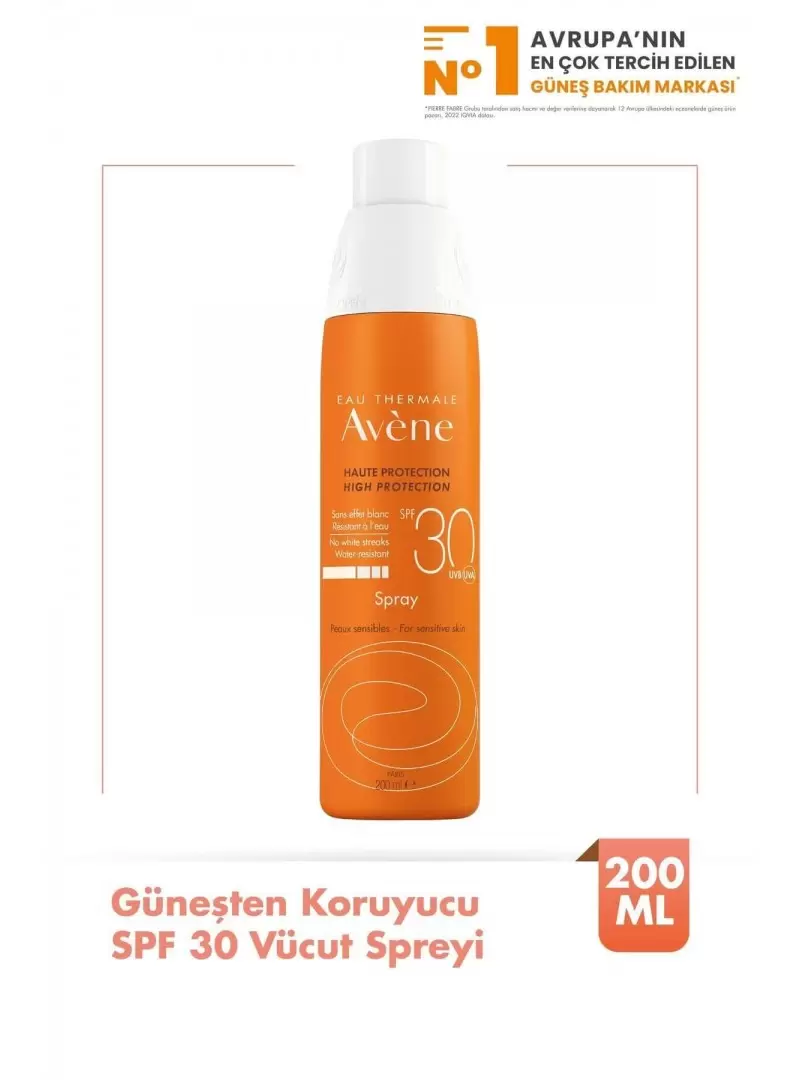 Avene Spf 30+ Güneş Koruyucu Sprey 200 ml