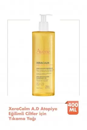 Avene XeraCalm Huile Lavante A.D Lipid Replenishing Cleansing Oil 400 ml