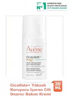 Avene Cicalfate+ Spf50+ Multi Protectice Skin Repair Cream 30 ml - Cilt Onarıcı Bakım Kremi