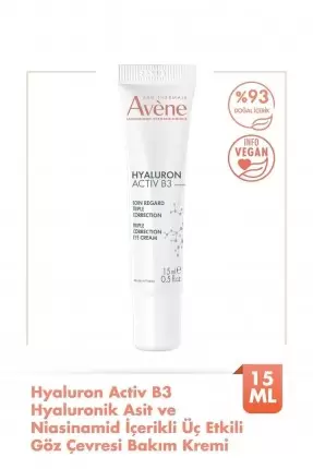 Avene Hyaluron Activ B3 Eye Cream 15 ml