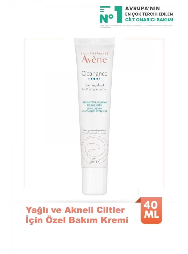 Avene Cleanance Soin Matifiant Emulsion 40 ml