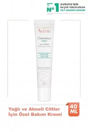 Avene Cleanance Soin Matifiant Emulsion 40 ml