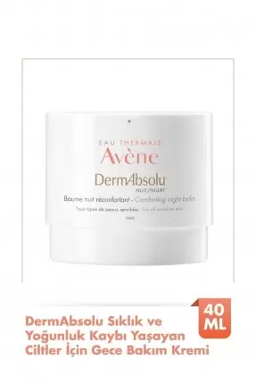 Avene DermAbsolu Canlandırıcı ve Sıkılaştırıcı Gece Bakım Balsamı 40 ml