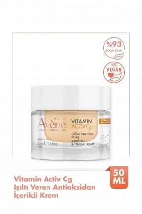 Avene Vitamin Activ Cg Cream - Işıltı Veren Antioksidan Krem - 50 ml